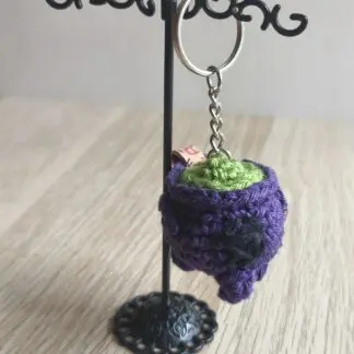 Llavero "Caldero" Amigurumi