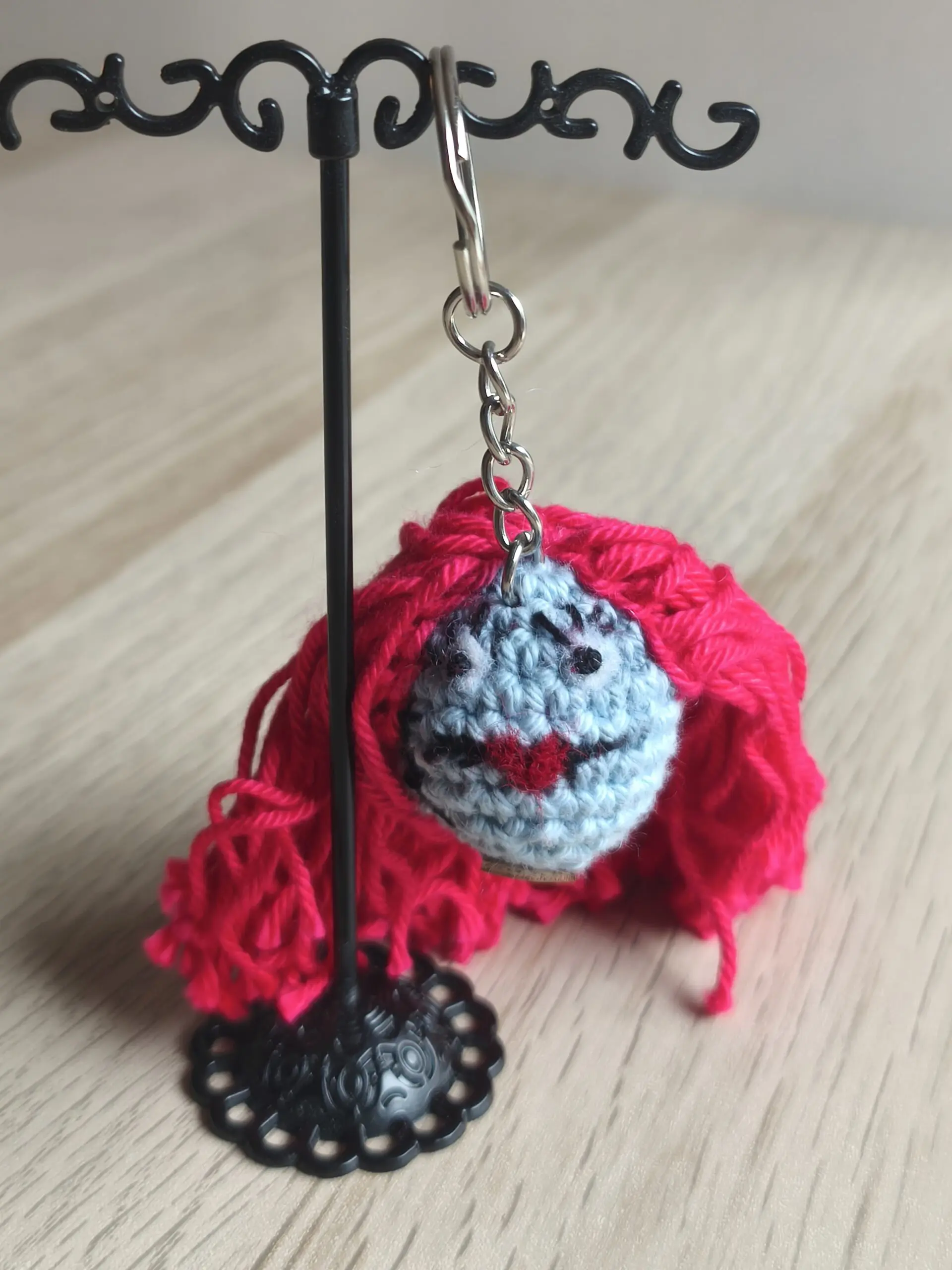 Llavero "Sally" Amigurumi
