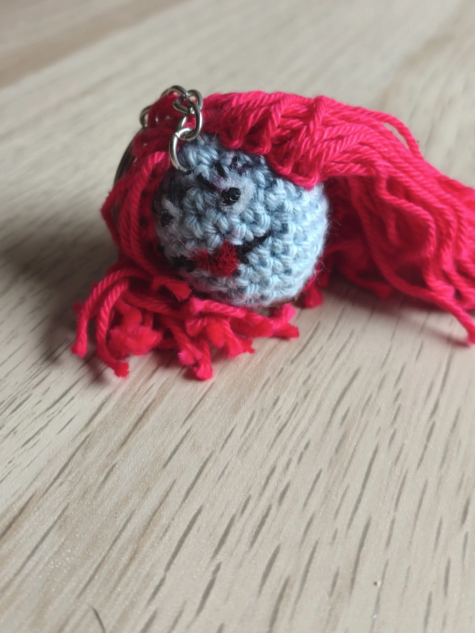 Llavero "Sally" Amigurumi - Imagen 3