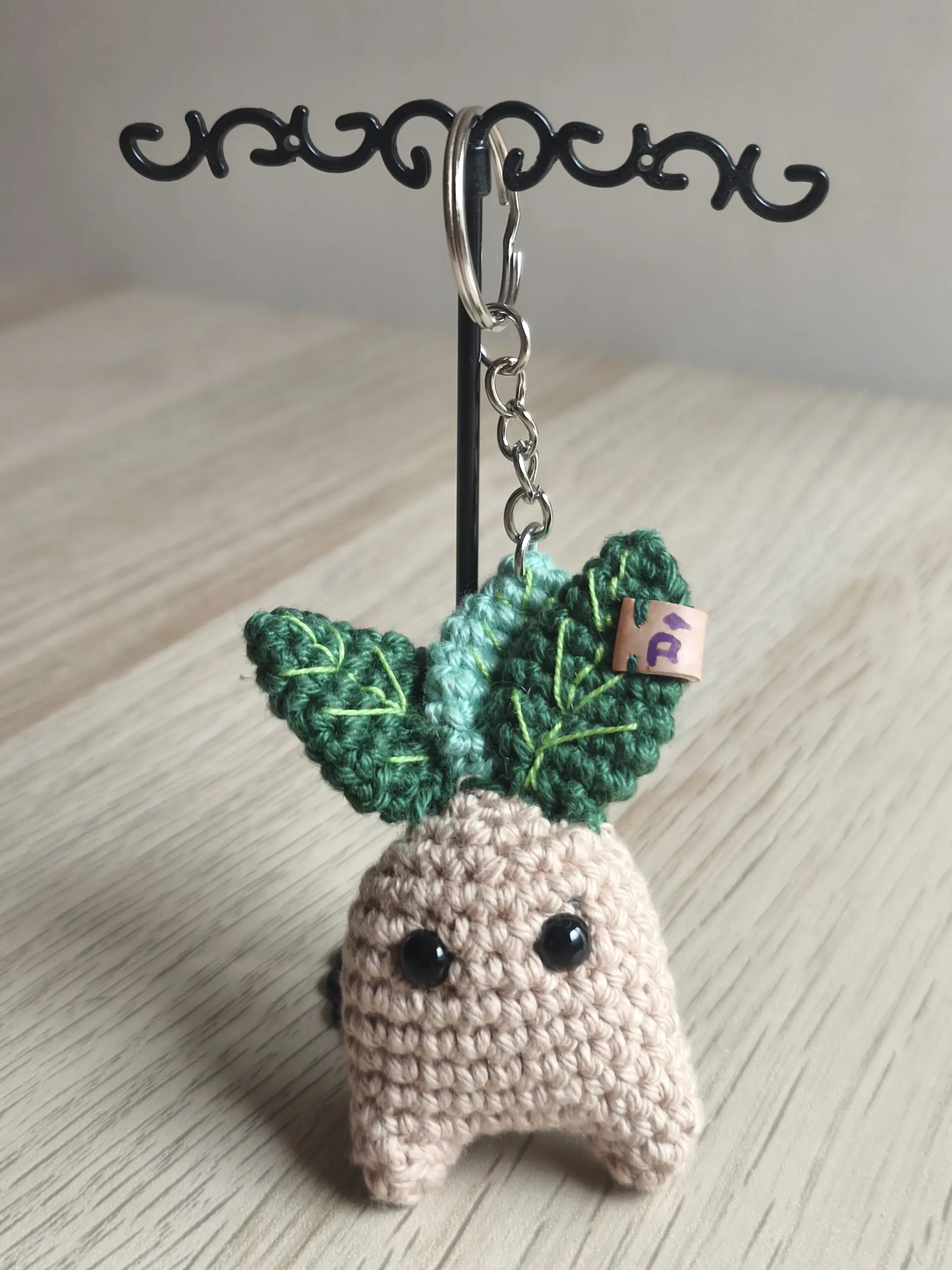 Llavero "Madrágora" Amigurumi