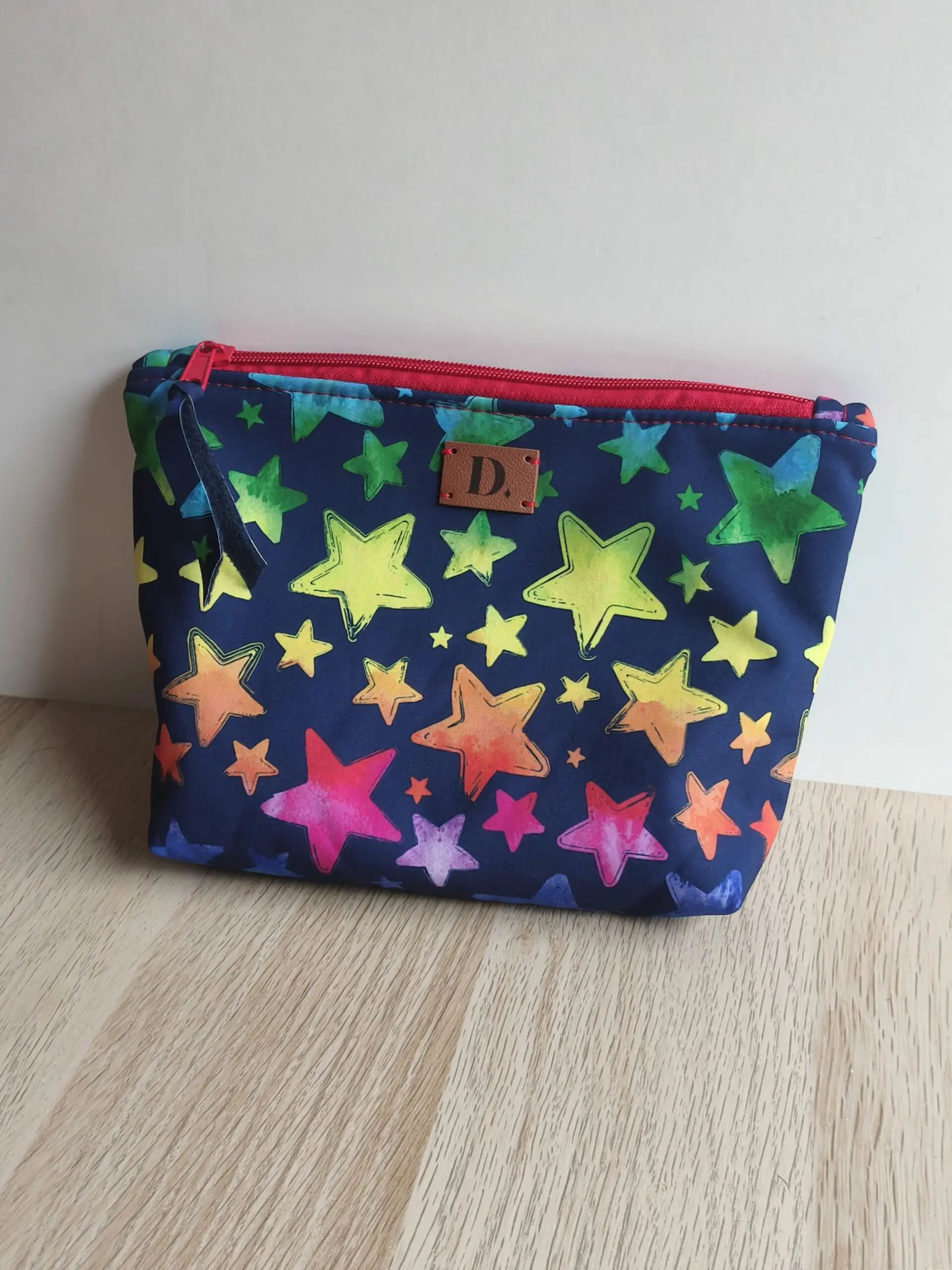 Neceser Neopreno "Rainbow Stars" Mediano