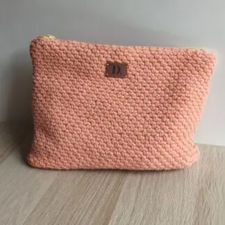 Neceser Ganchillo "Peach" Mediano