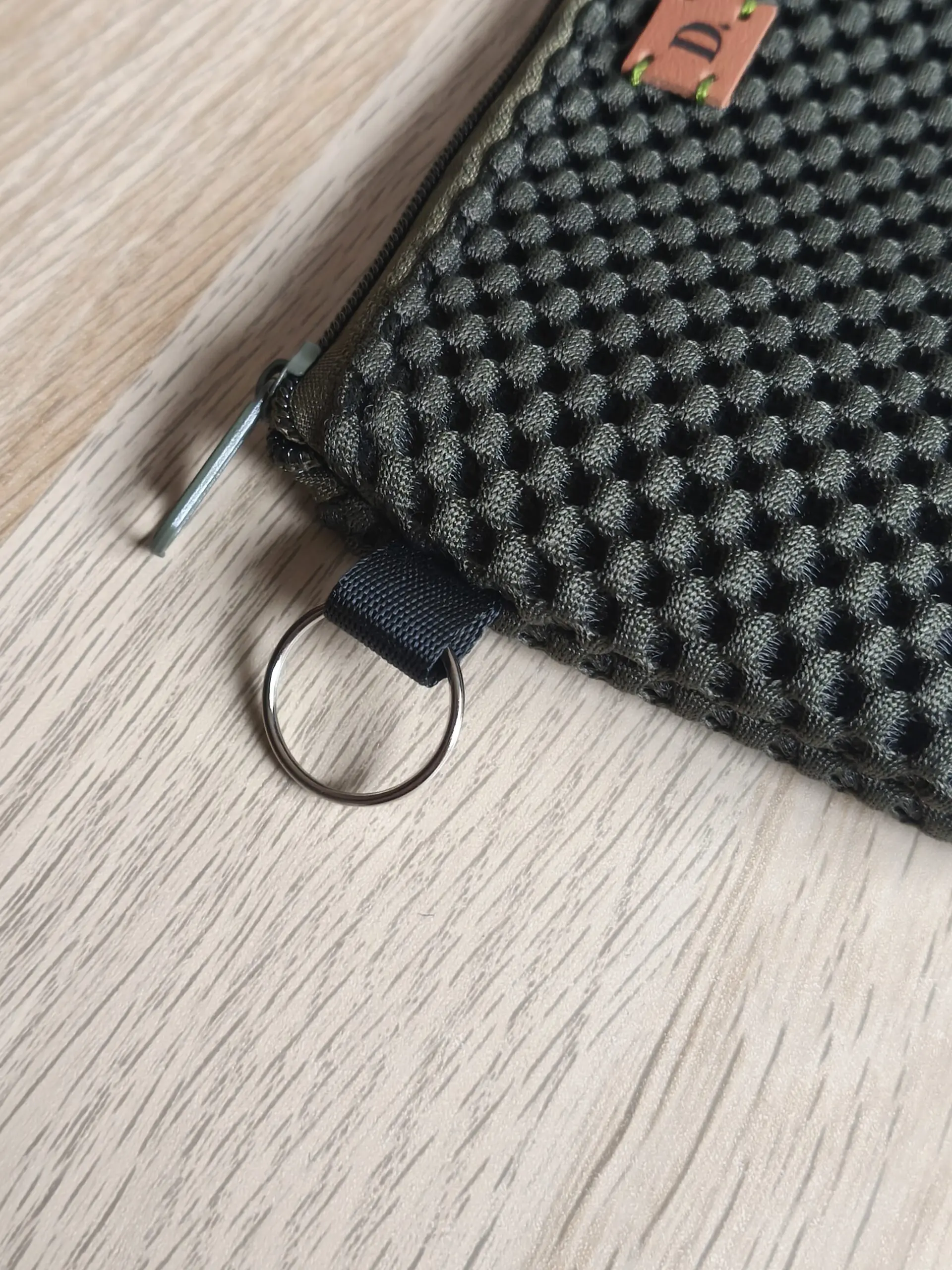 Monedero "Sport 3D" Verde Oliva Grande - Imagen 5