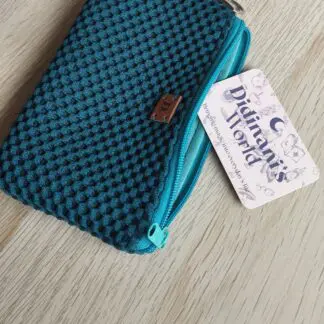 Monedero "Sport 3D" Turquesa Grande