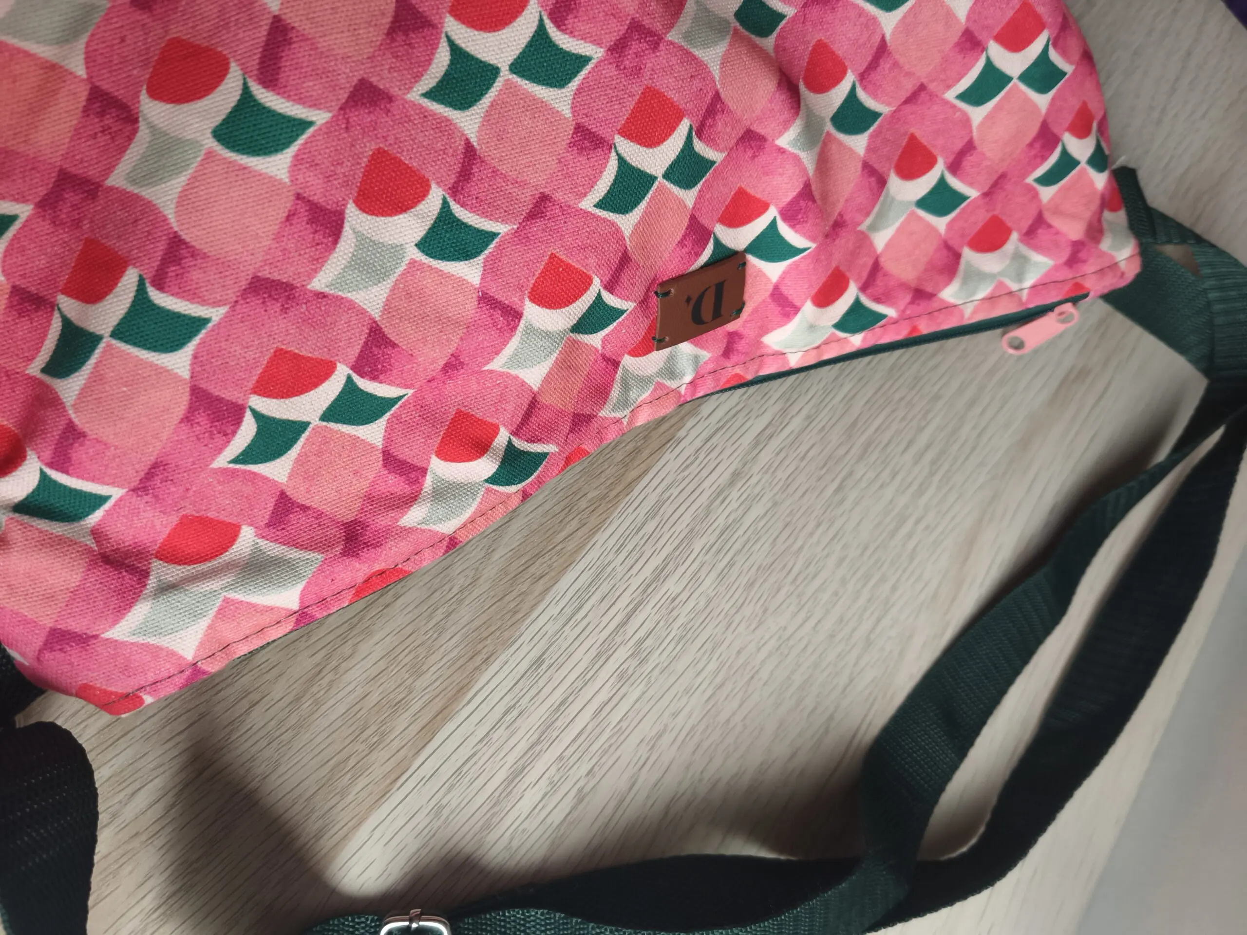 Maxi Sling Bag "Tulipans" - Imagen 3