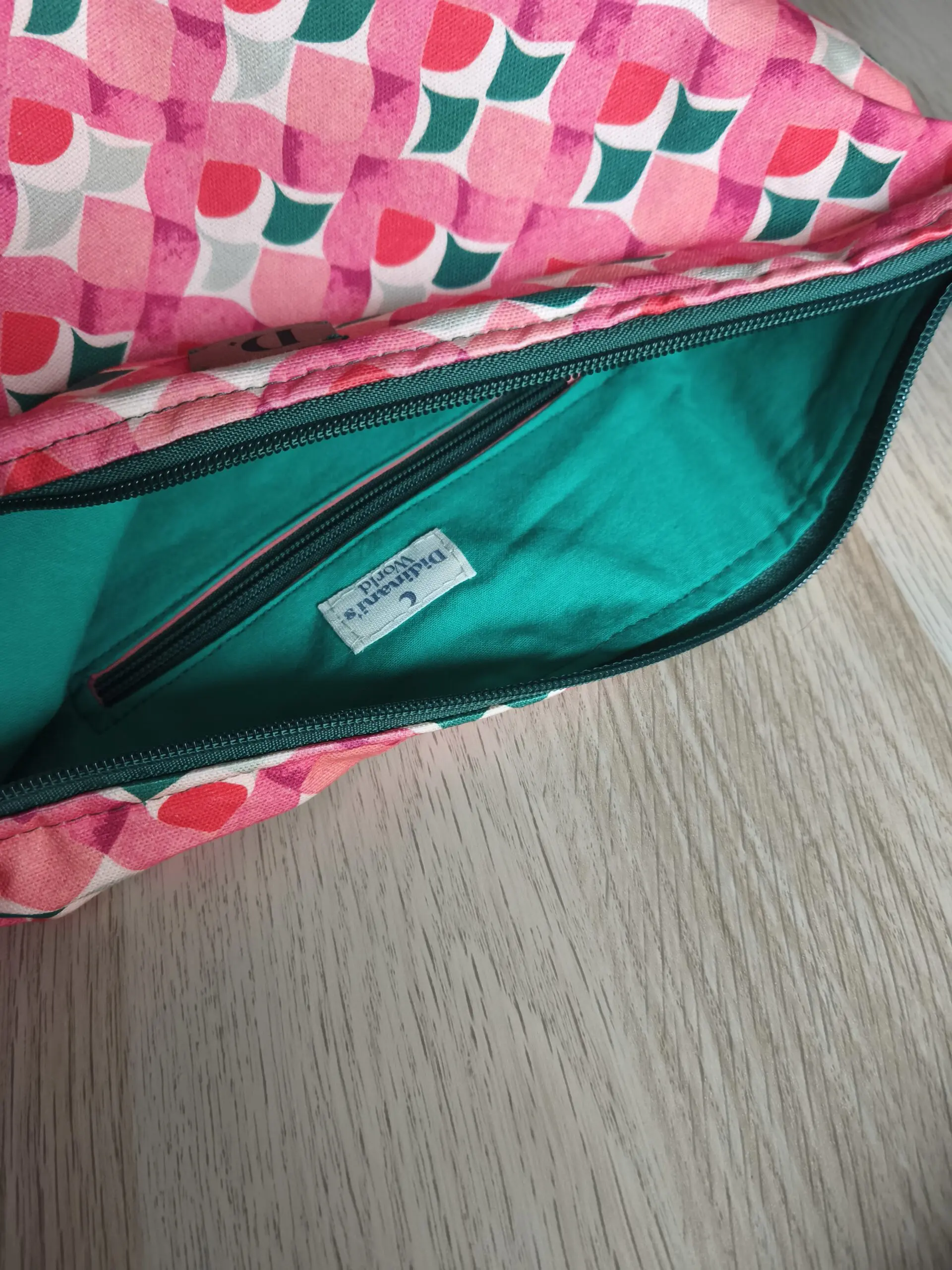 Maxi Sling Bag "Tulipans" - Imagen 4