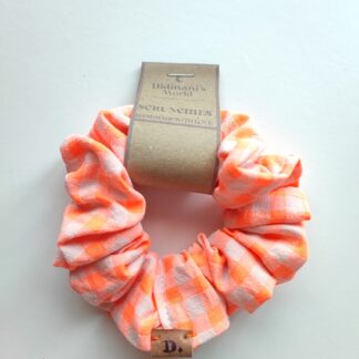 Coletero Scrunchie Orange Neon(1)