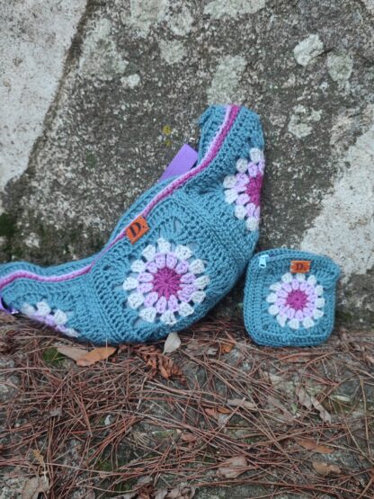 Crochet Sling Bag Bluey(2)