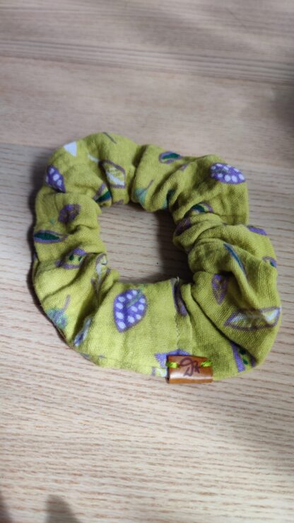 Coletero Scrunchie Acid Green