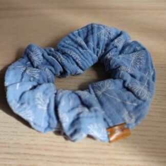 Coletero Scrunchie Blue Dandelion