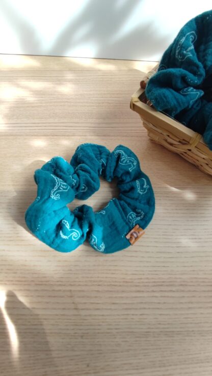 Coletero Scrunchie Seahorse - Imagen 2